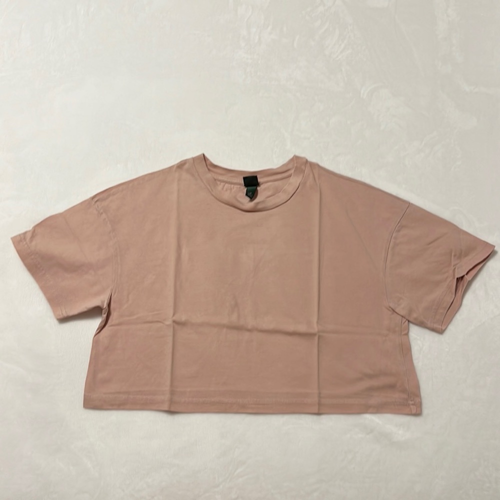 Unused Wild Fable medium pink crop top